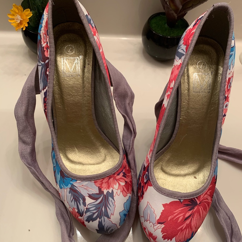 Floral Heels